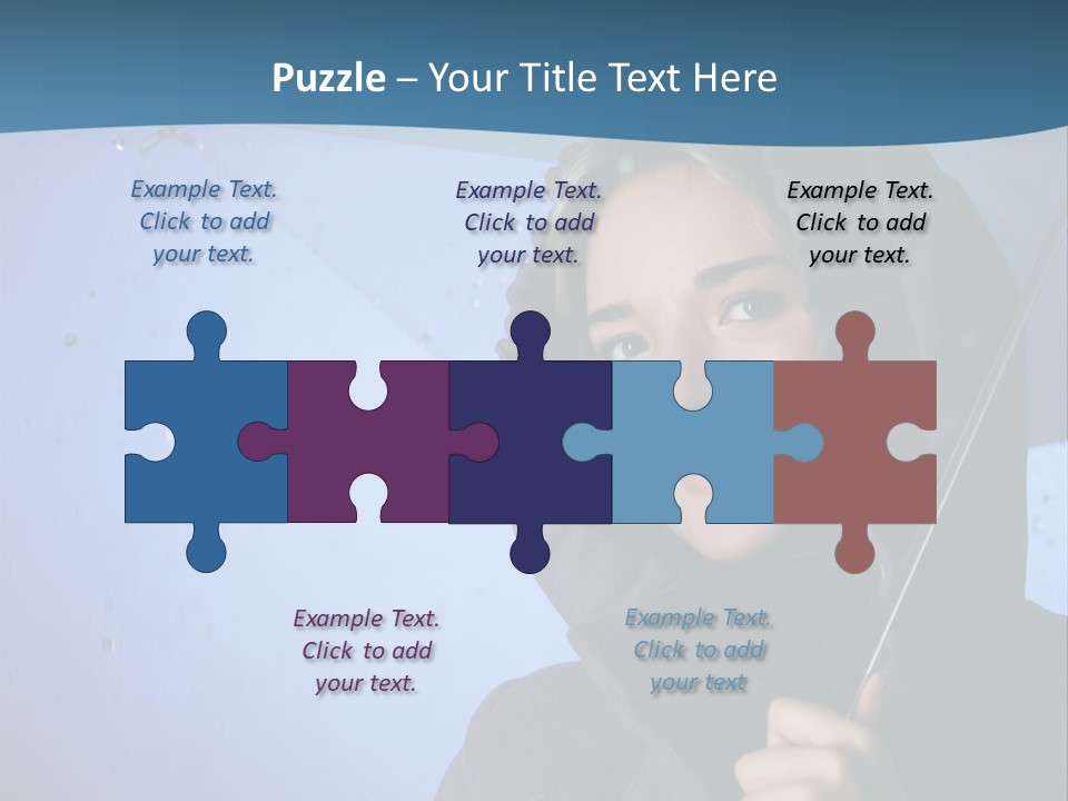 Face Teenagers Happy PowerPoint Template