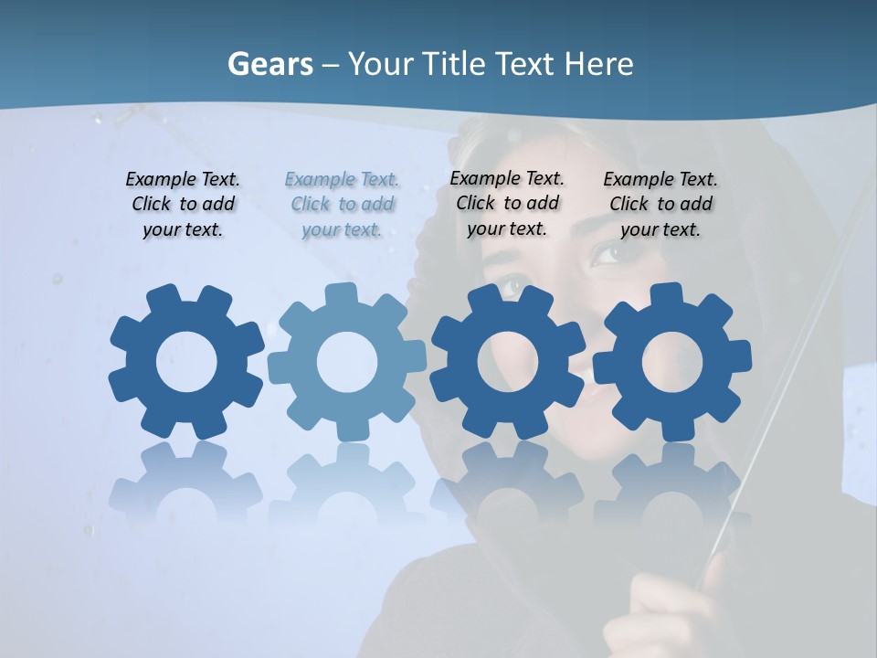 Face Teenagers Happy PowerPoint Template