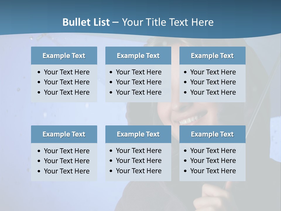 Face Teenagers Happy PowerPoint Template