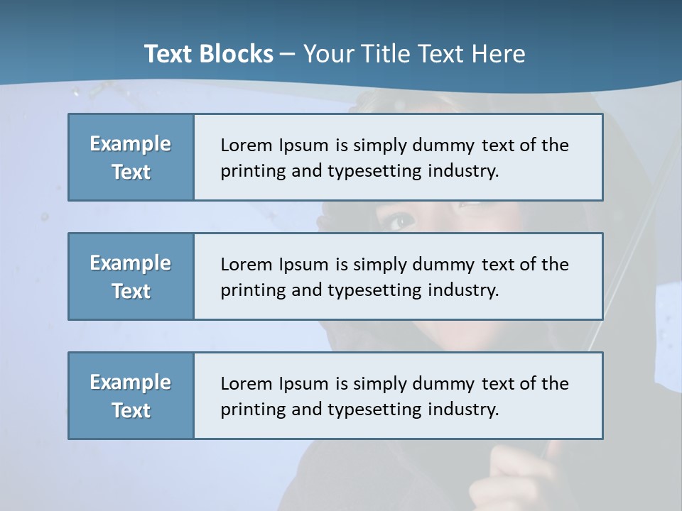 Face Teenagers Happy PowerPoint Template