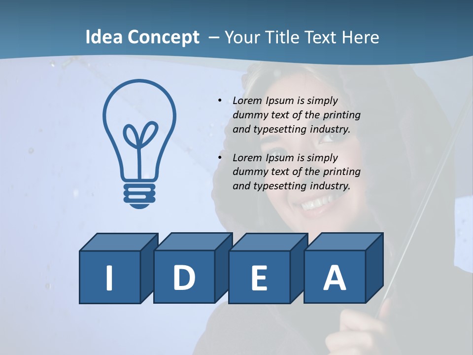 Face Teenagers Happy PowerPoint Template