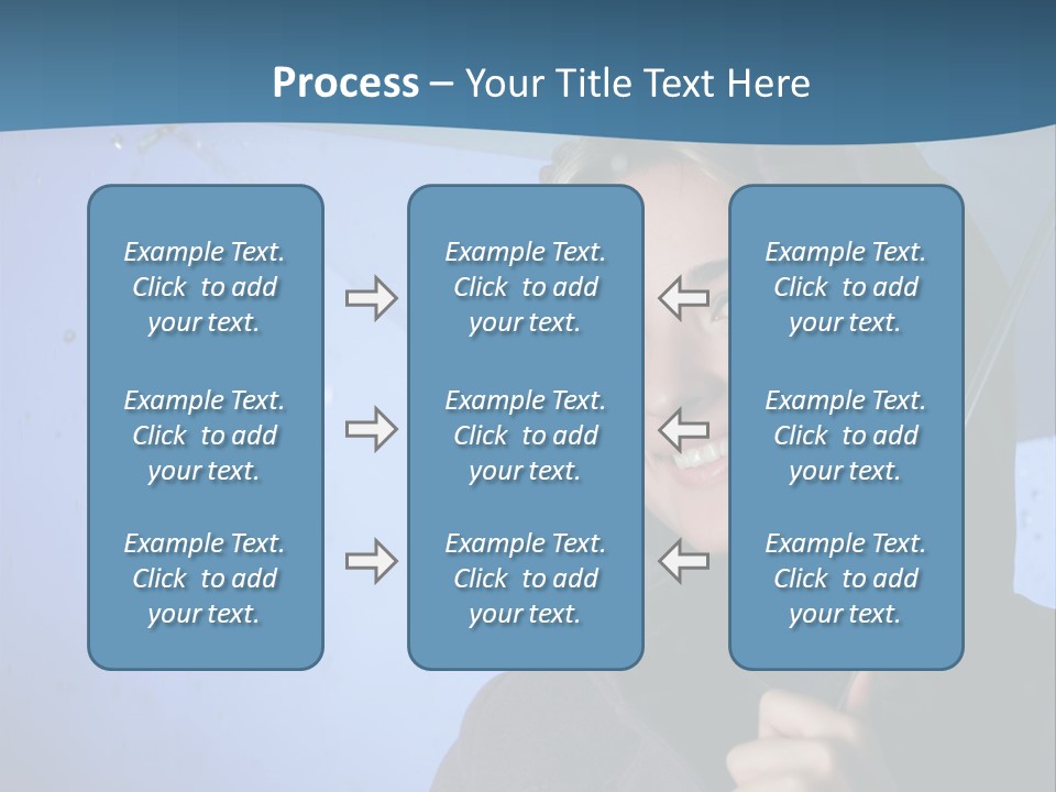 Face Teenagers Happy PowerPoint Template