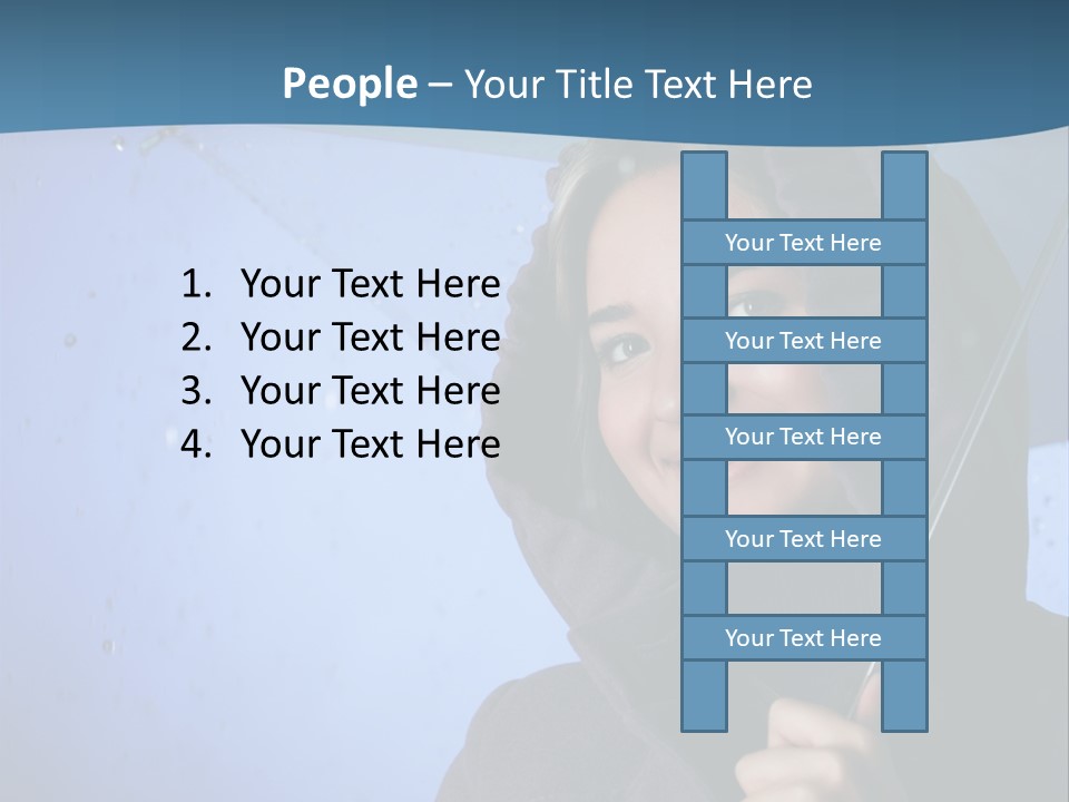 Face Teenagers Happy PowerPoint Template