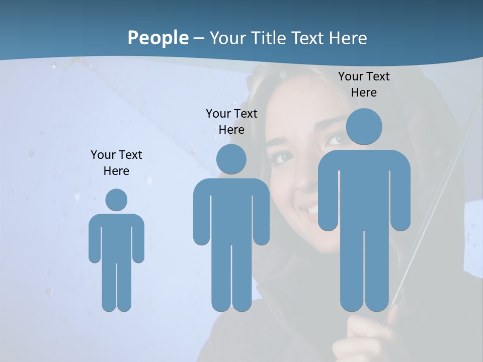 Face Teenagers Happy PowerPoint Template