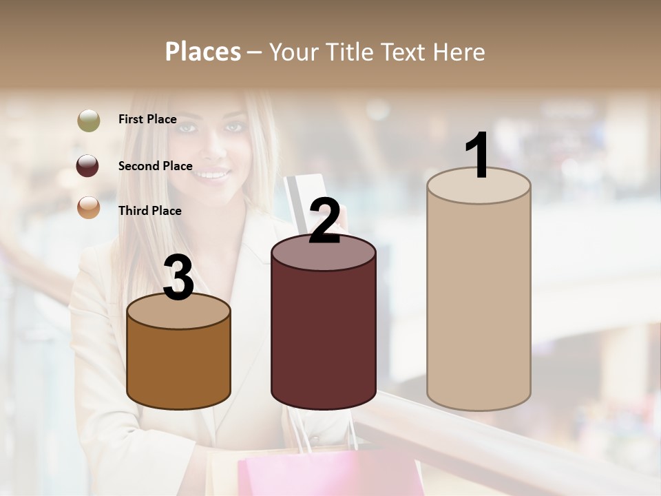 Sales Blonde Finance PowerPoint Template