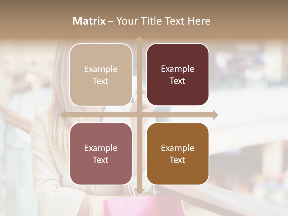 Sales Blonde Finance PowerPoint Template