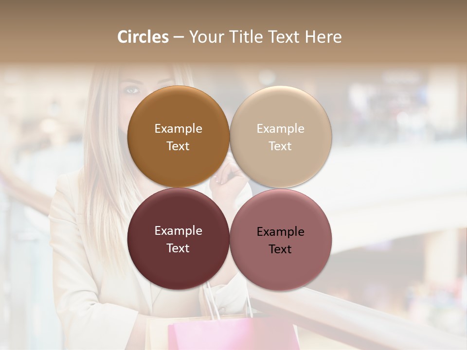 Sales Blonde Finance PowerPoint Template