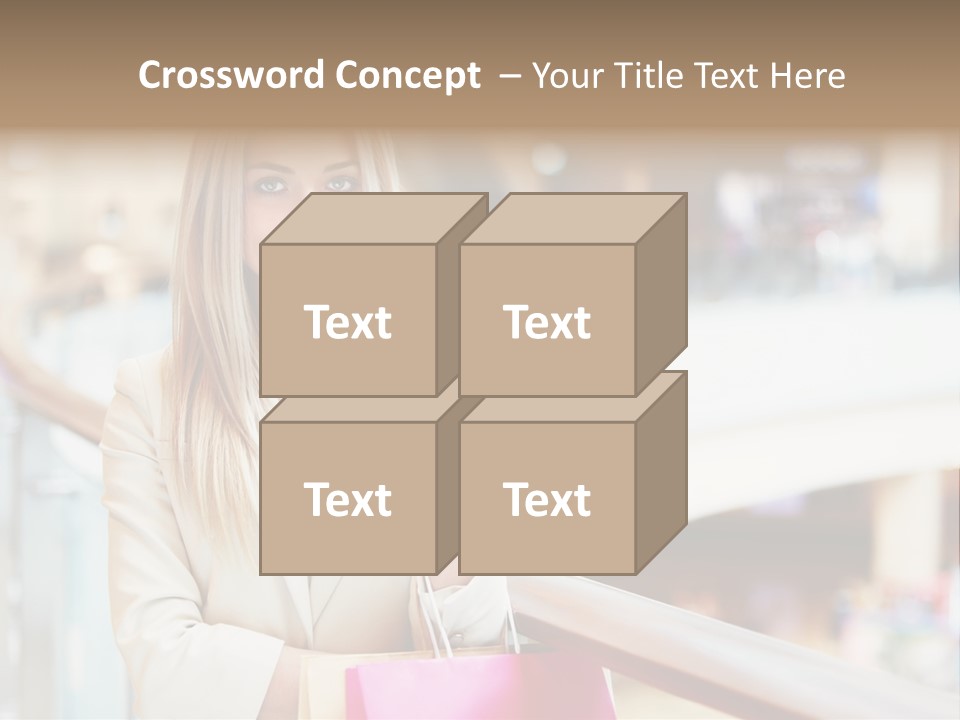 Sales Blonde Finance PowerPoint Template
