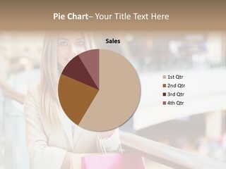 Sales Blonde Finance PowerPoint Template