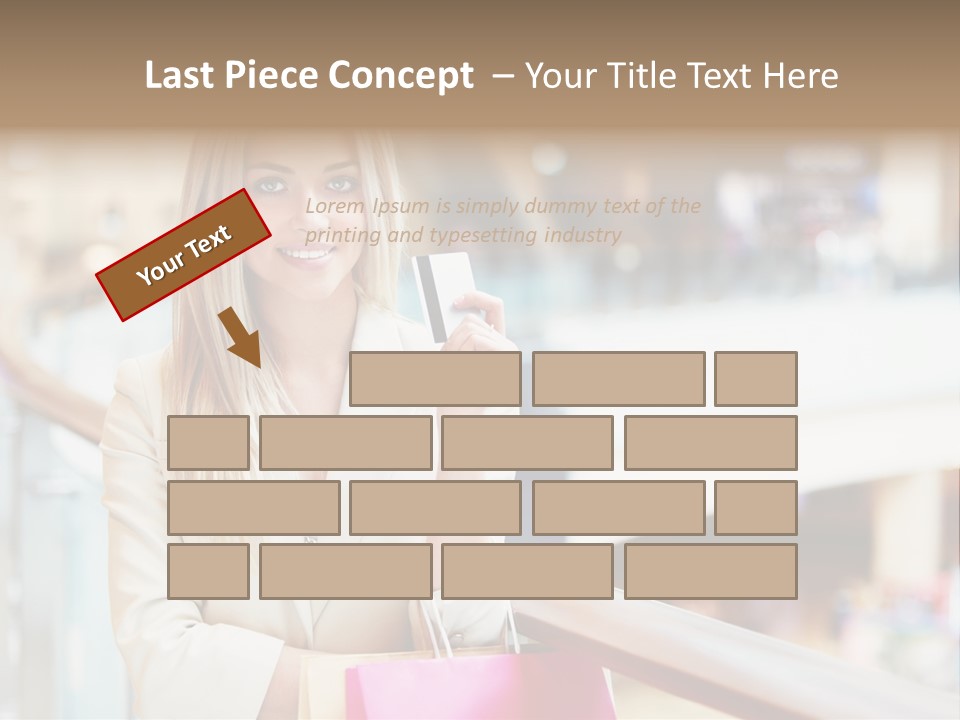 Sales Blonde Finance PowerPoint Template