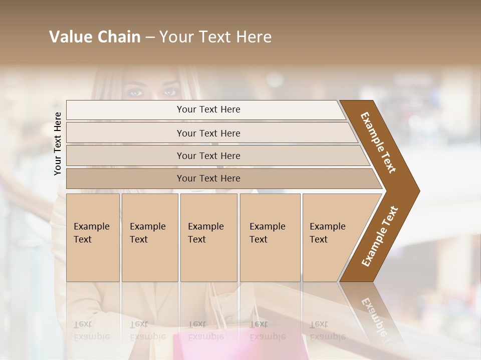 Sales Blonde Finance PowerPoint Template