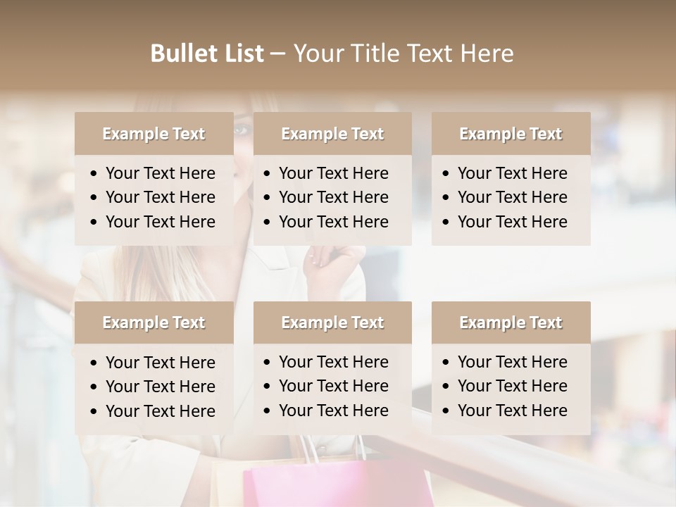 Sales Blonde Finance PowerPoint Template