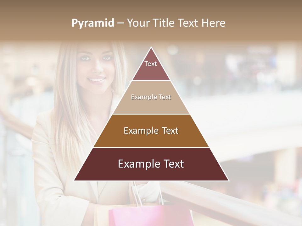 Sales Blonde Finance PowerPoint Template