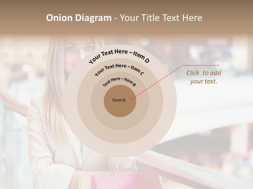 Sales Blonde Finance PowerPoint Template