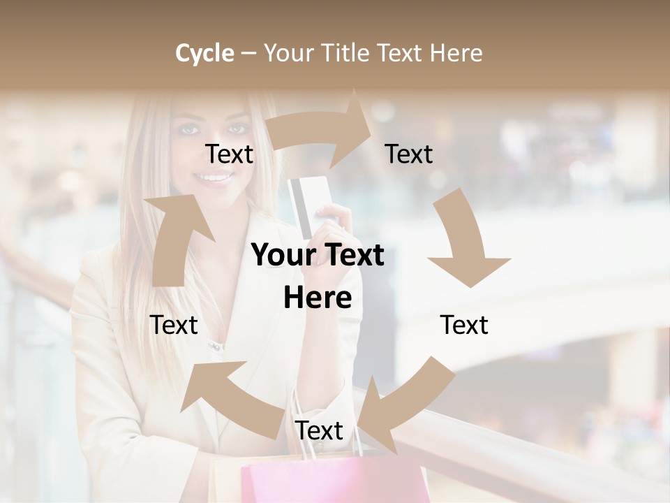 Sales Blonde Finance PowerPoint Template