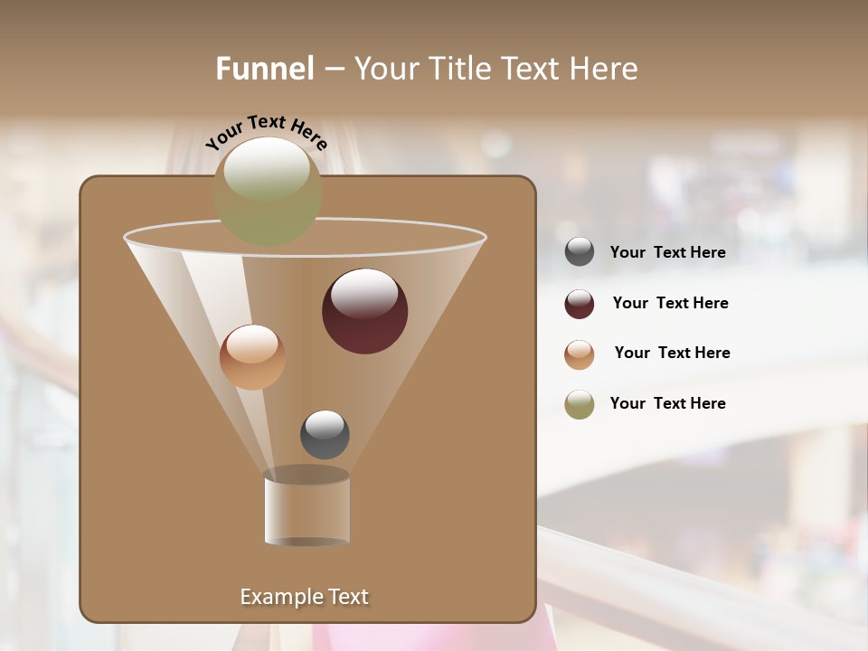 Sales Blonde Finance PowerPoint Template