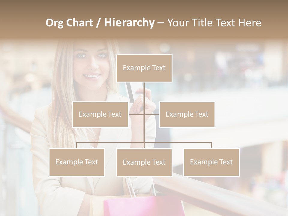 Sales Blonde Finance PowerPoint Template