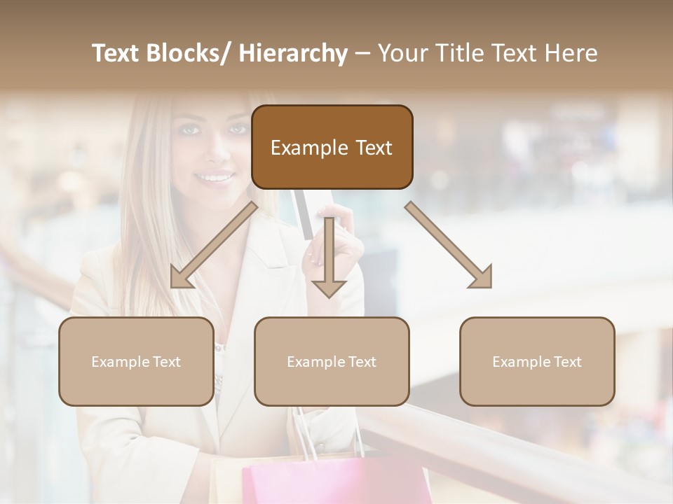 Sales Blonde Finance PowerPoint Template