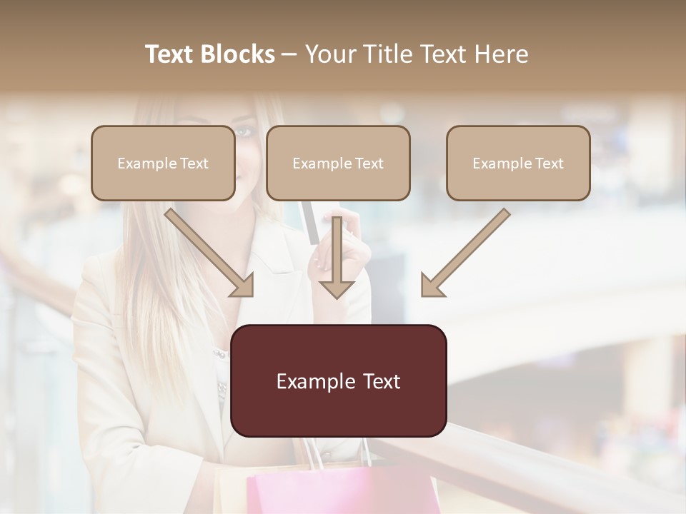 Sales Blonde Finance PowerPoint Template