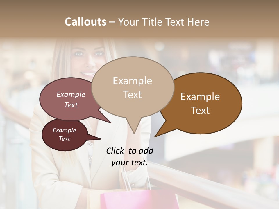 Sales Blonde Finance PowerPoint Template