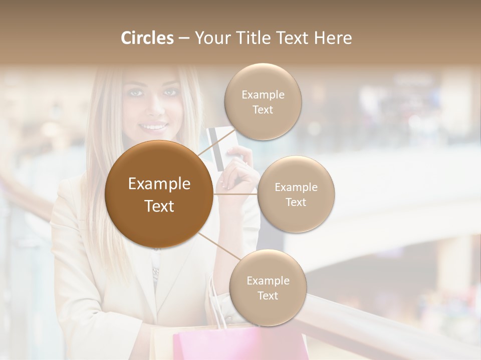 Sales Blonde Finance PowerPoint Template