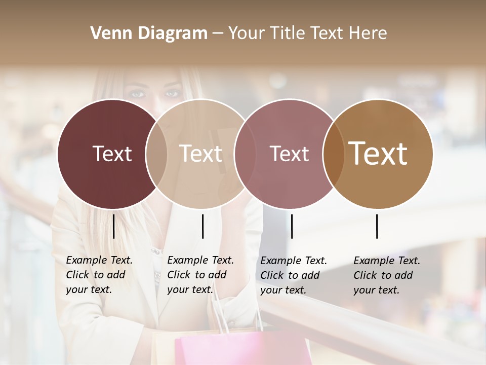 Sales Blonde Finance PowerPoint Template