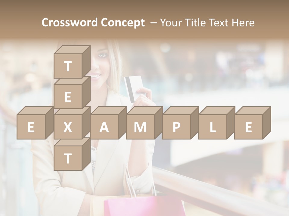 Sales Blonde Finance PowerPoint Template