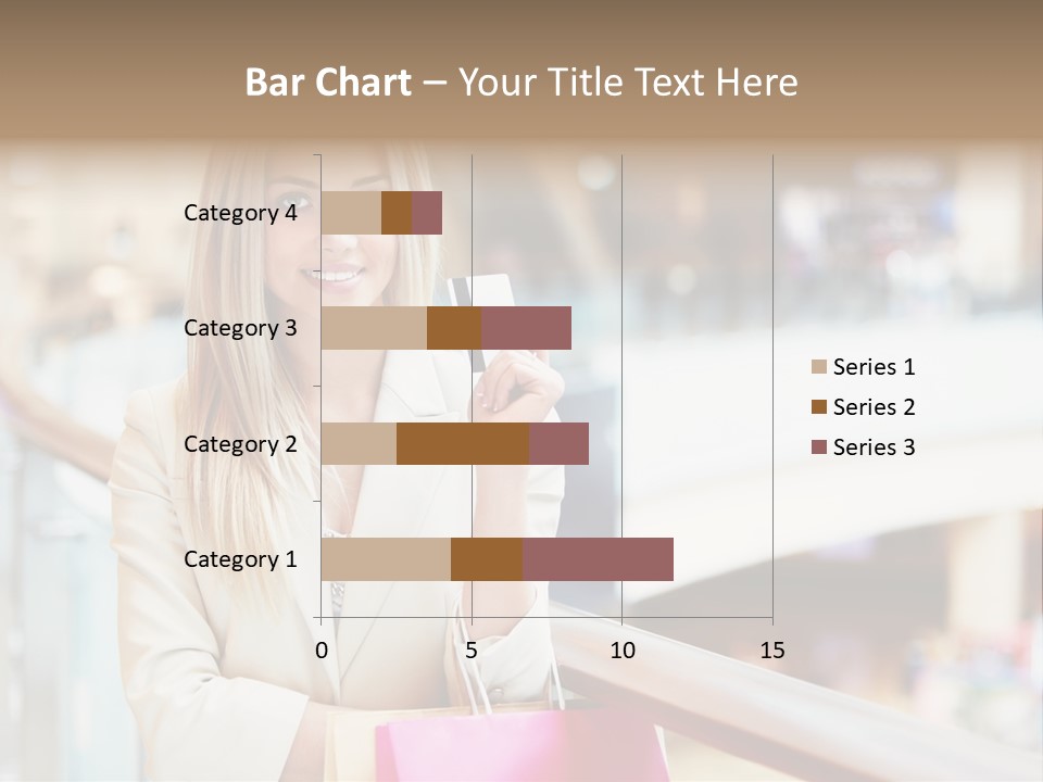 Sales Blonde Finance PowerPoint Template