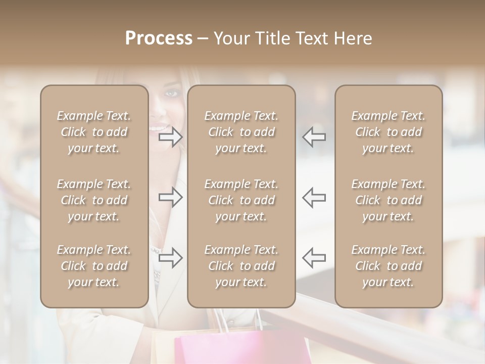 Sales Blonde Finance PowerPoint Template