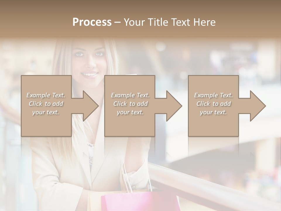 Sales Blonde Finance PowerPoint Template
