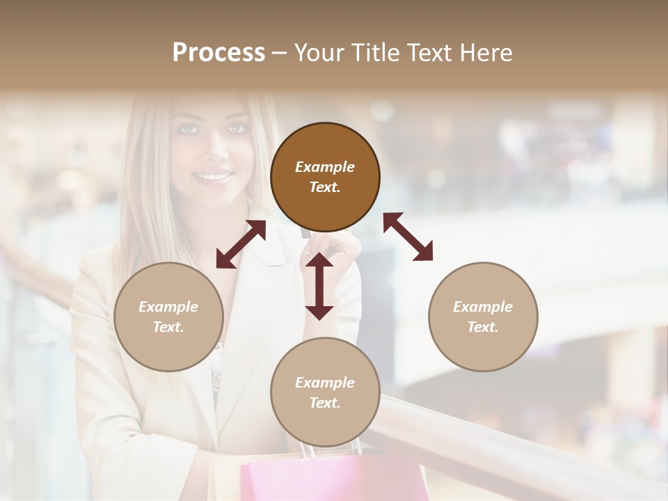 Sales Blonde Finance PowerPoint Template