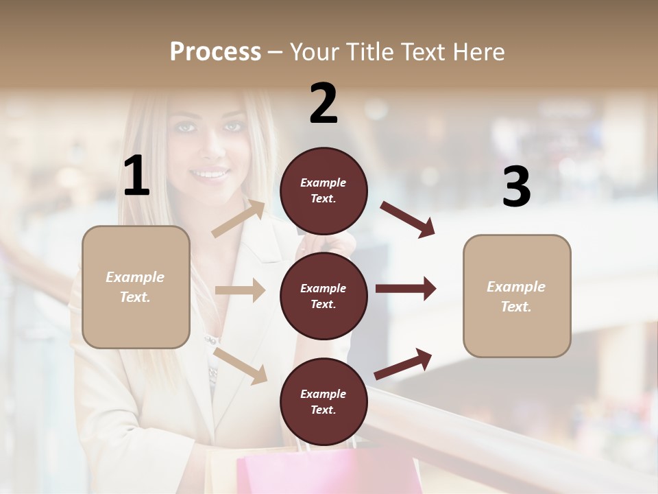 Sales Blonde Finance PowerPoint Template
