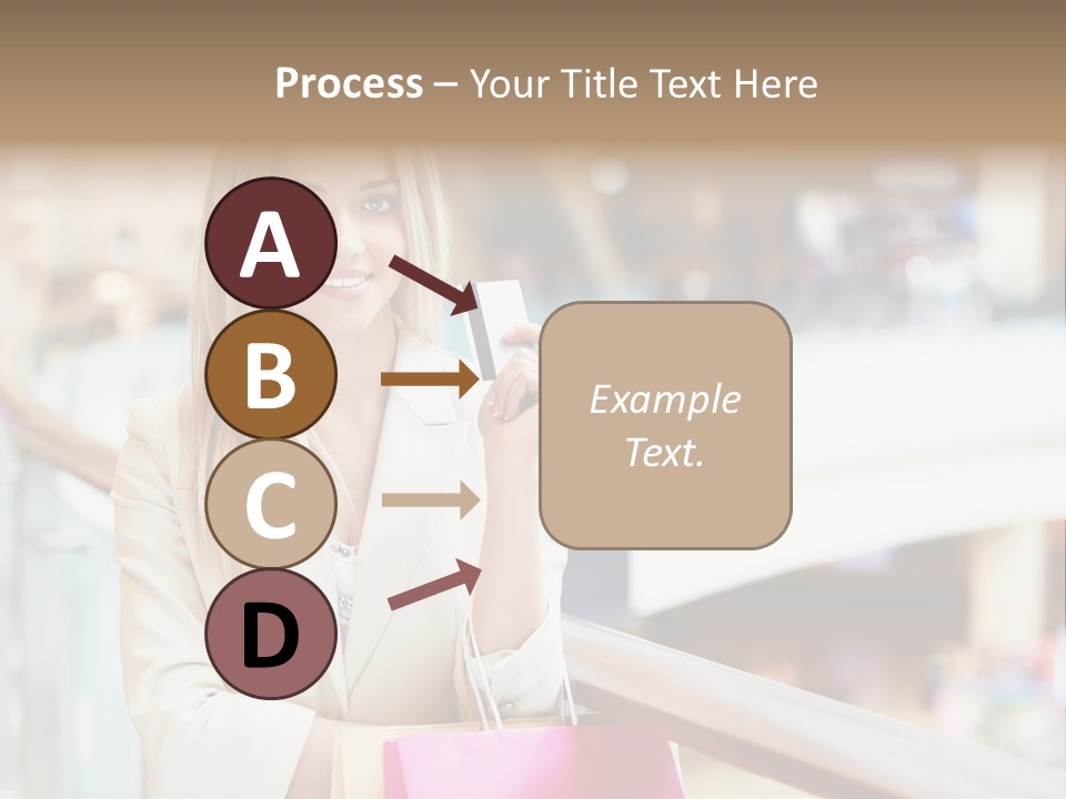 Sales Blonde Finance PowerPoint Template