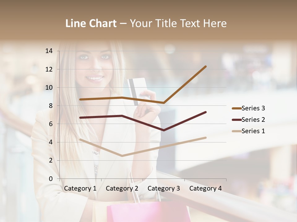 Sales Blonde Finance PowerPoint Template