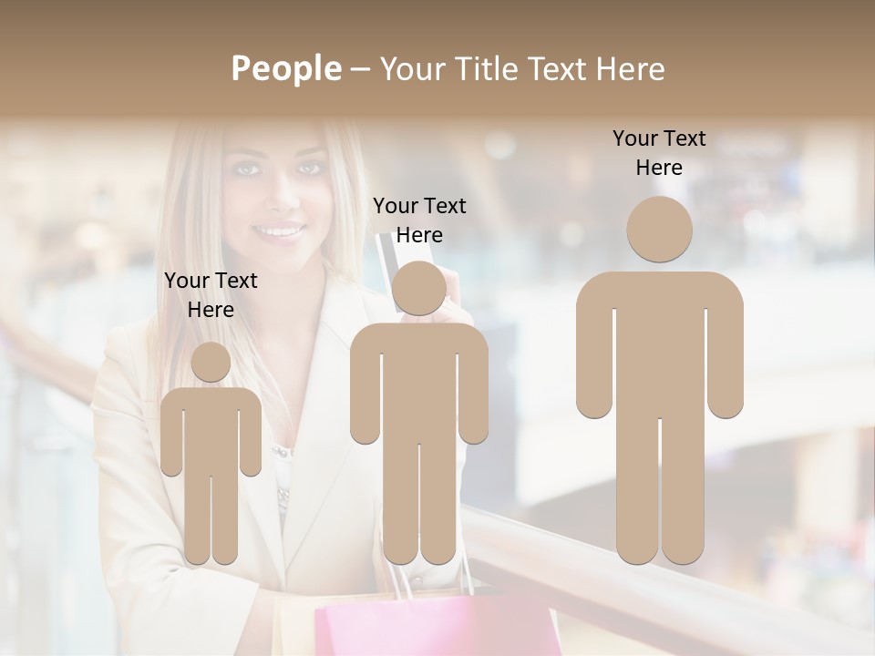 Sales Blonde Finance PowerPoint Template