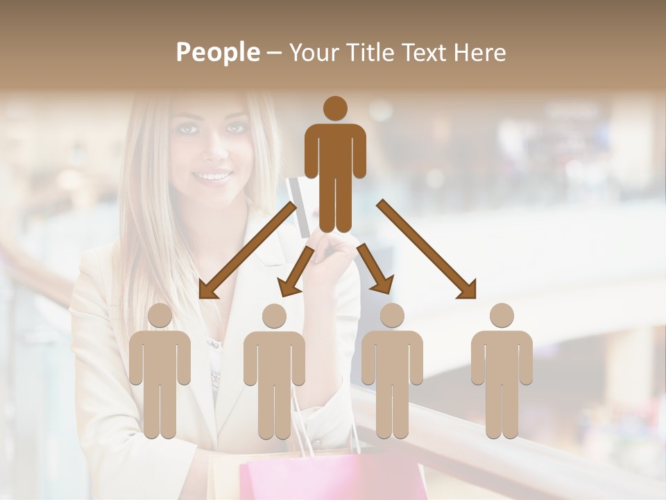 Sales Blonde Finance PowerPoint Template