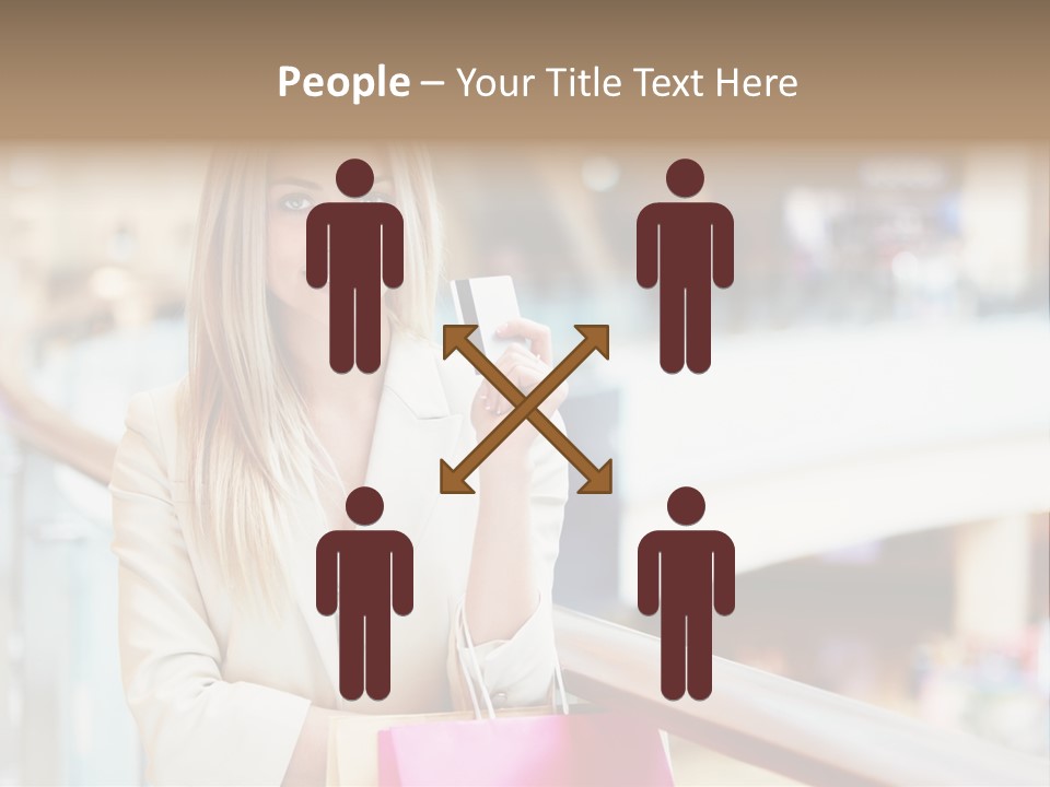 Sales Blonde Finance PowerPoint Template