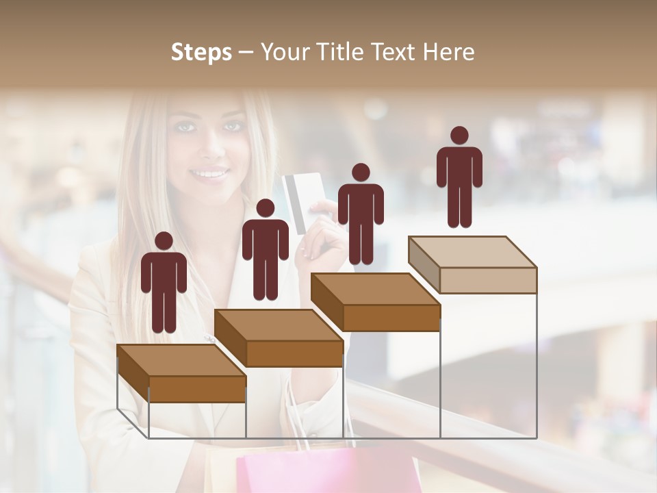 Sales Blonde Finance PowerPoint Template