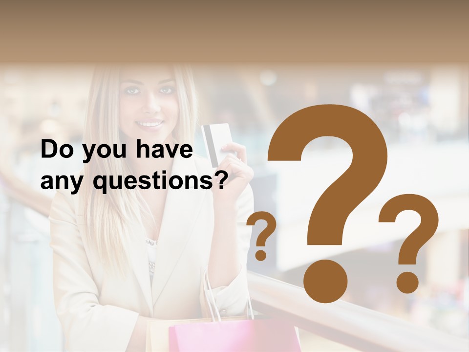 Sales Blonde Finance PowerPoint Template