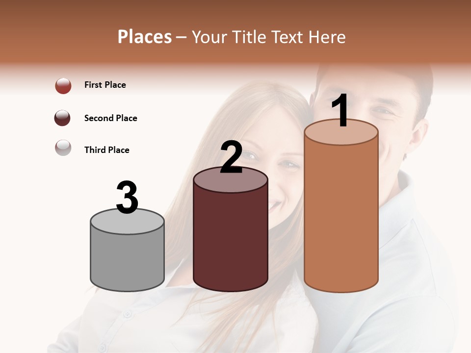 Lifestyles Smiling Female PowerPoint Template