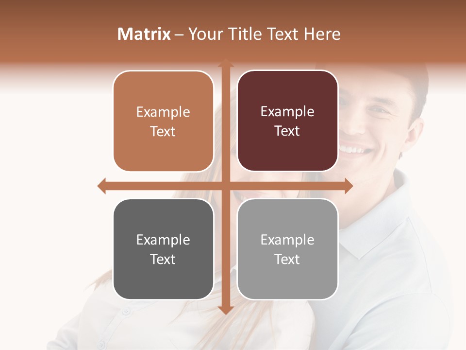 Lifestyles Smiling Female PowerPoint Template