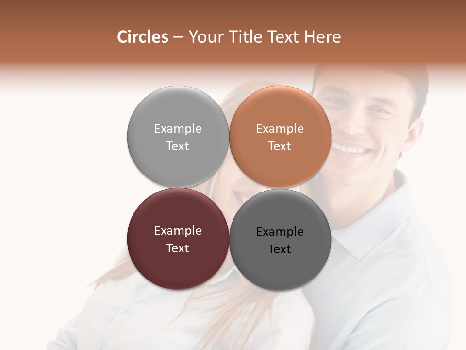 Lifestyles Smiling Female PowerPoint Template