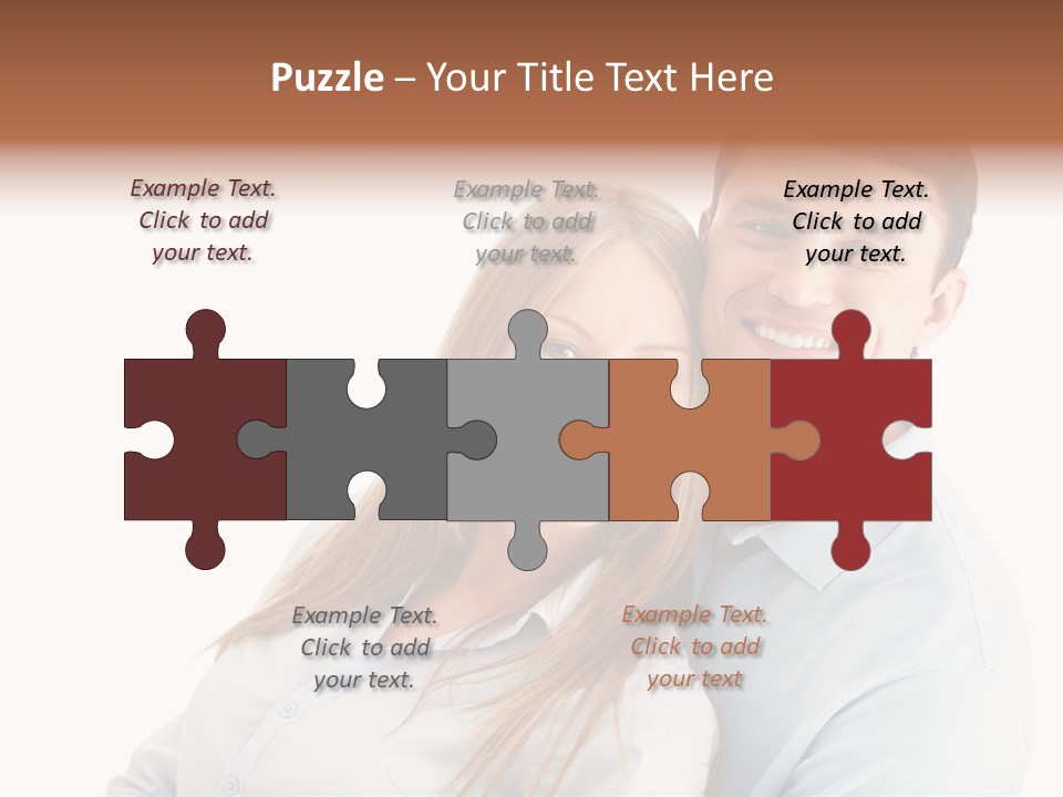 Lifestyles Smiling Female PowerPoint Template