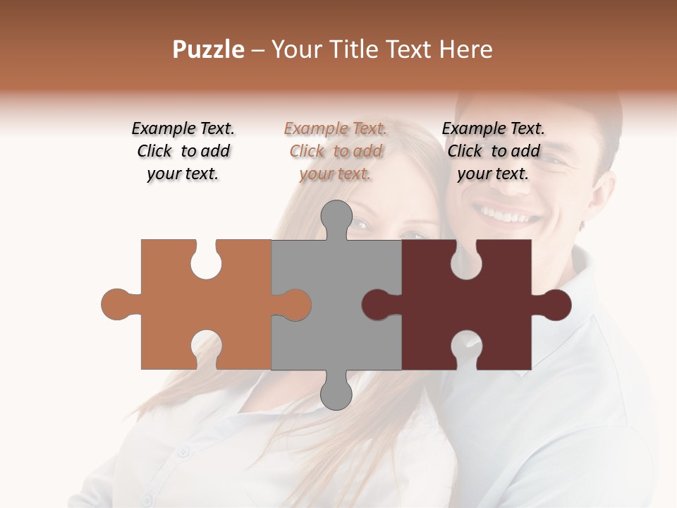 Lifestyles Smiling Female PowerPoint Template