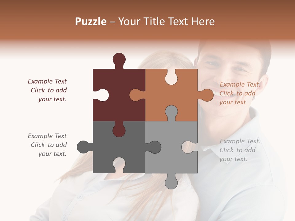 Lifestyles Smiling Female PowerPoint Template