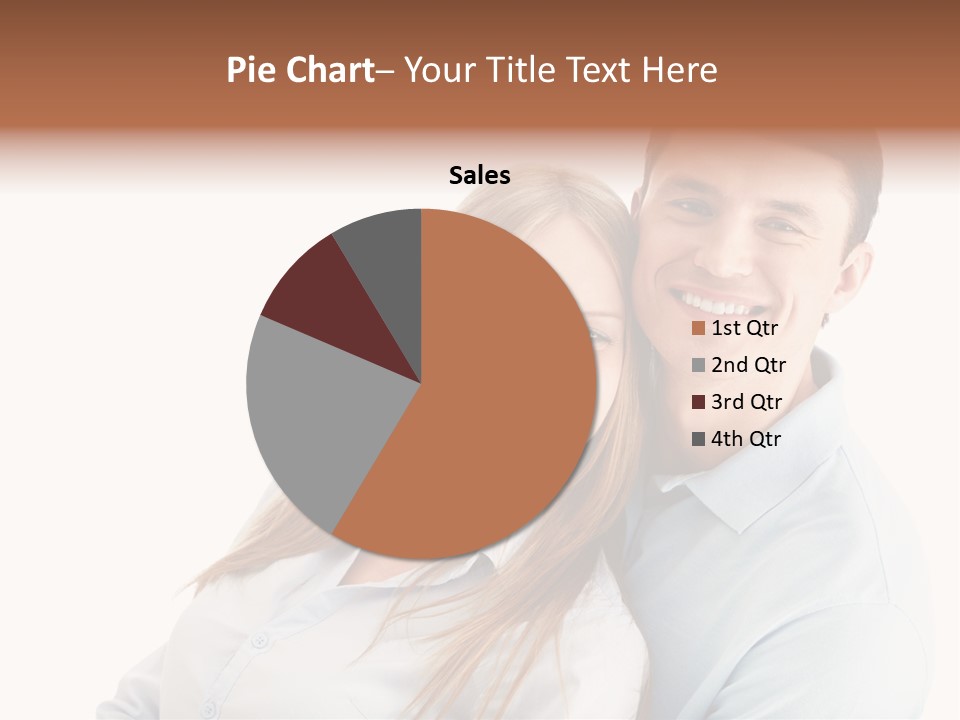 Lifestyles Smiling Female PowerPoint Template