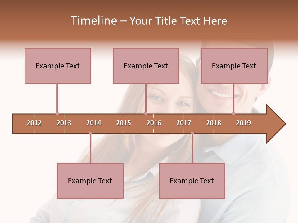 Lifestyles Smiling Female PowerPoint Template