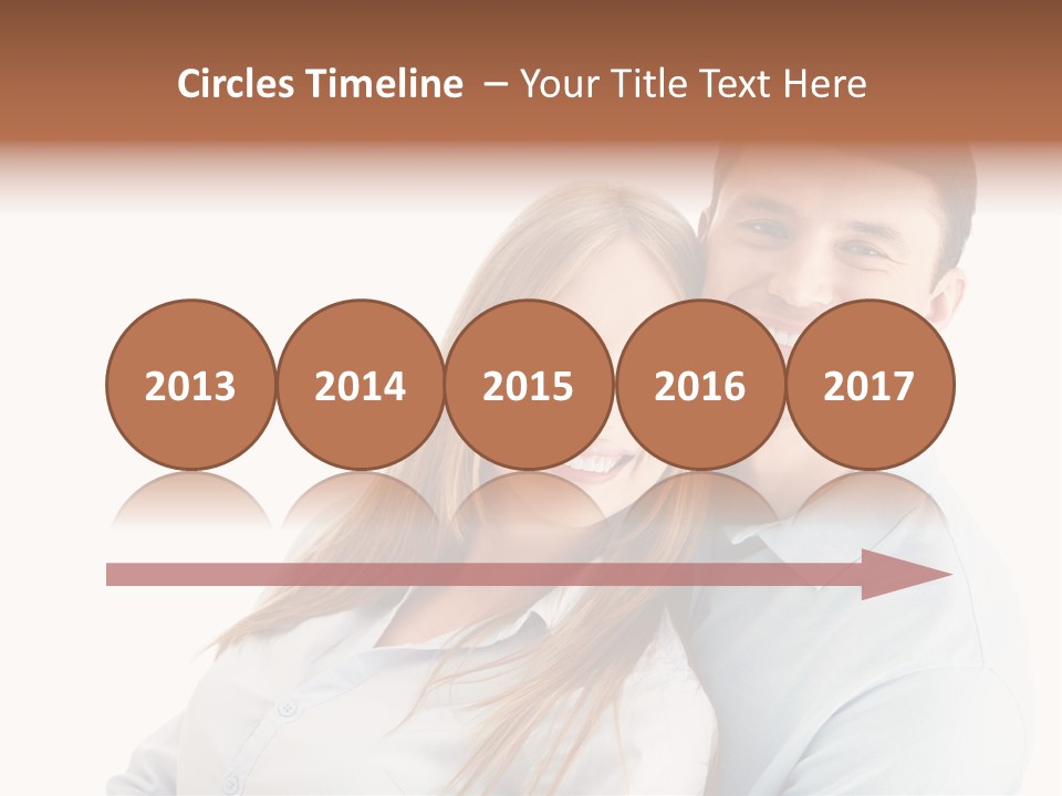 Lifestyles Smiling Female PowerPoint Template