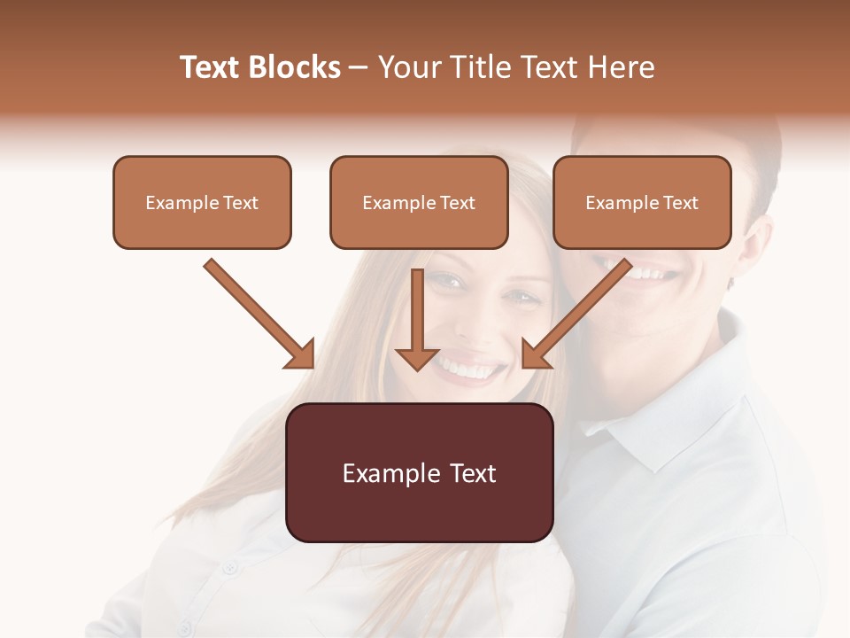 Lifestyles Smiling Female PowerPoint Template
