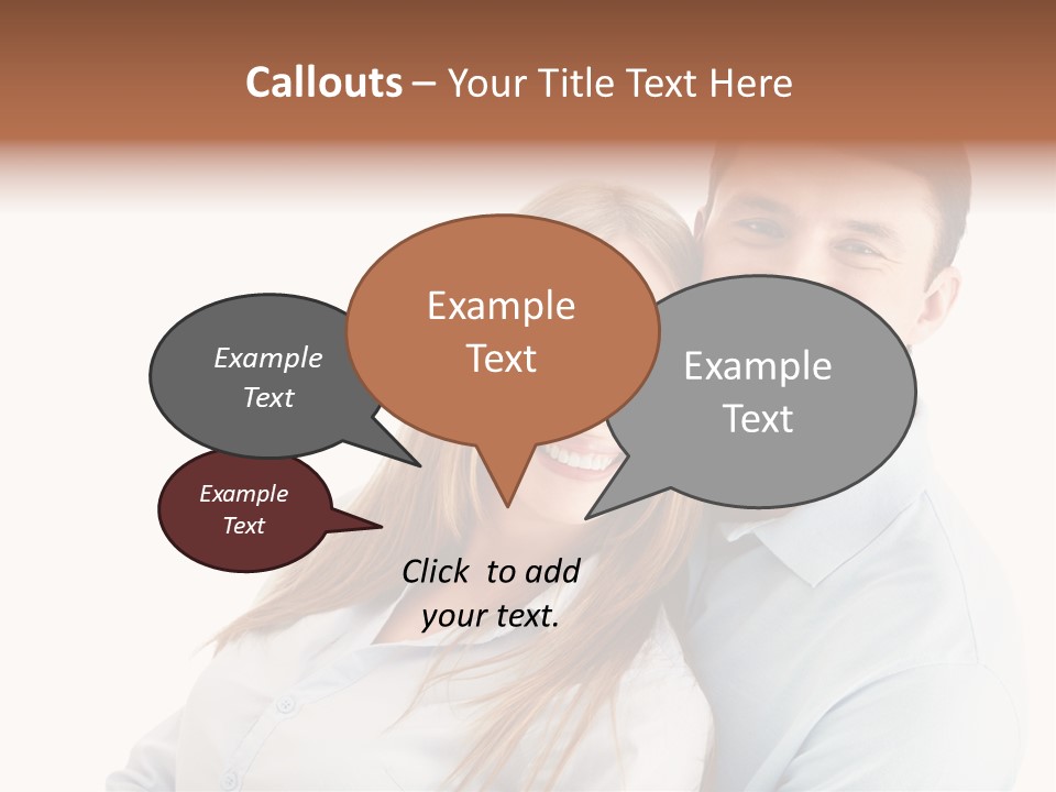 Lifestyles Smiling Female PowerPoint Template